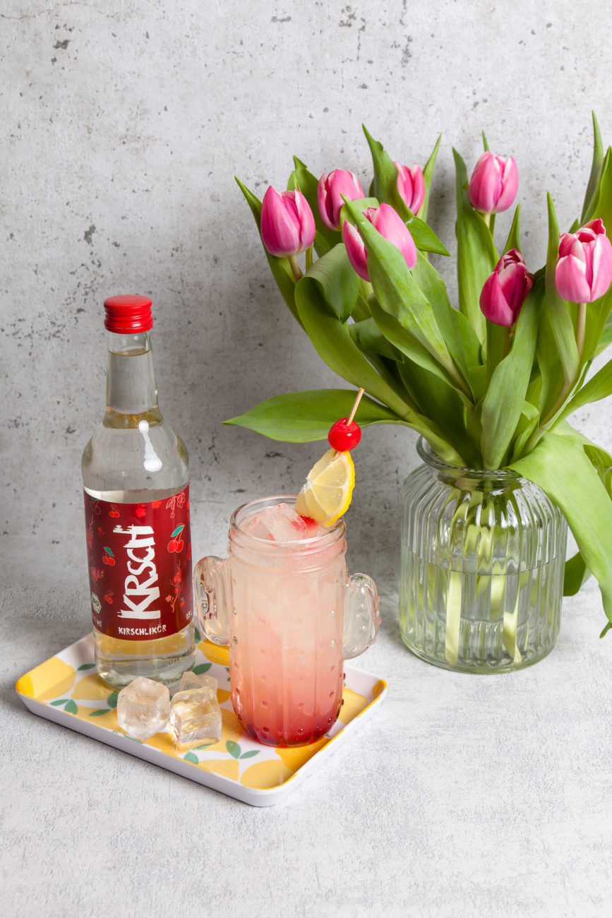 PFFF, Pfefferminzlikör, KRSCH, Kirschlikör, Longdrinks, Lemon Tree, SommerPFFFrische