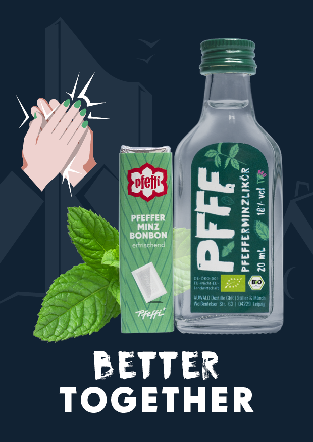 PFFF, Bio, Pfefferminzlikör, Kooperation, Better Together, Artkolchose, Auwald Destille